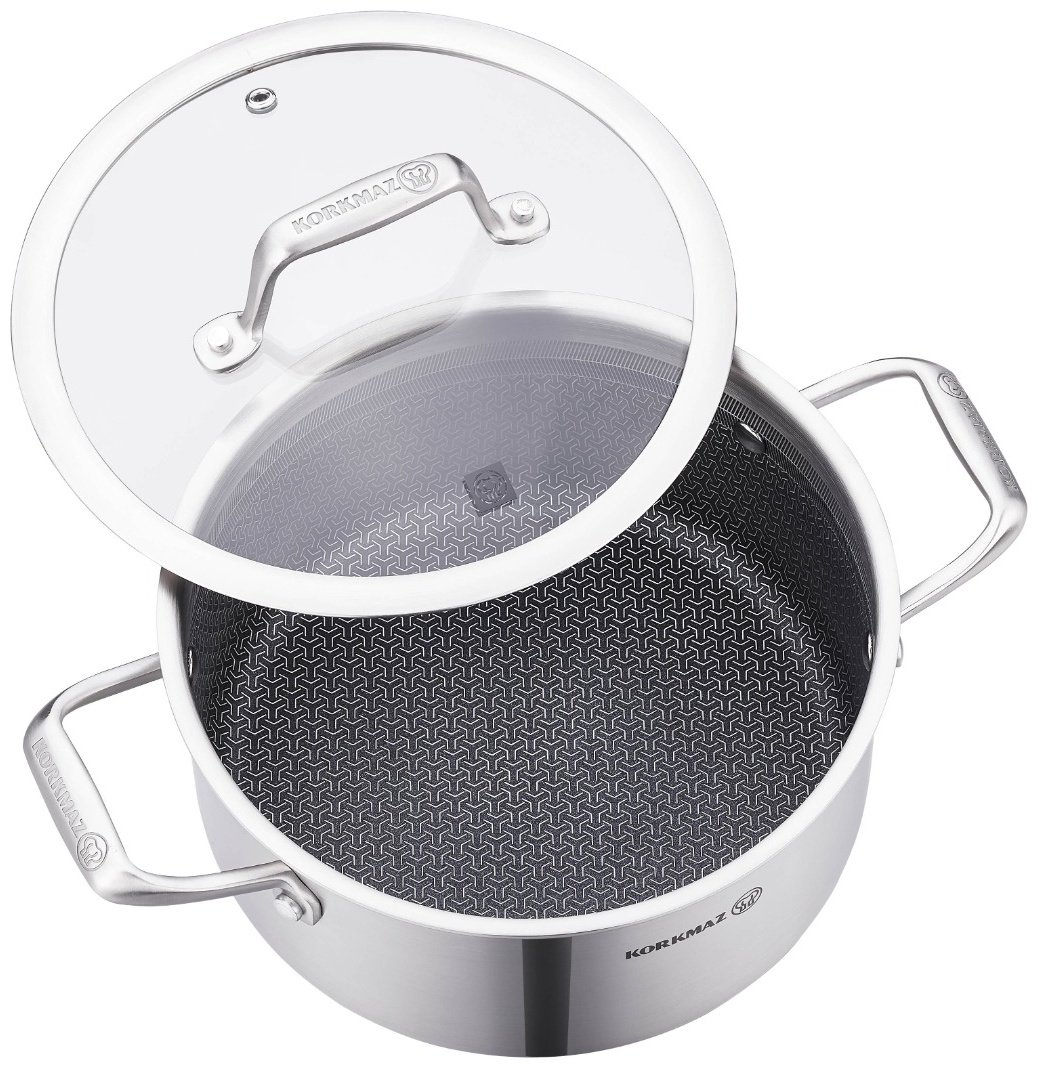 Кастрюля Korkmaz Altıma Casserole 24х12см 5.4л