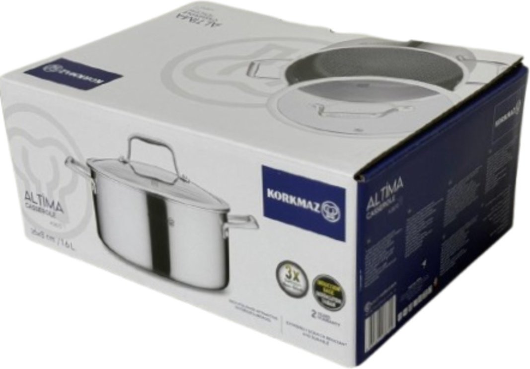 Кастрюля Korkmaz Altıma Casserole 16х8см 1.6л