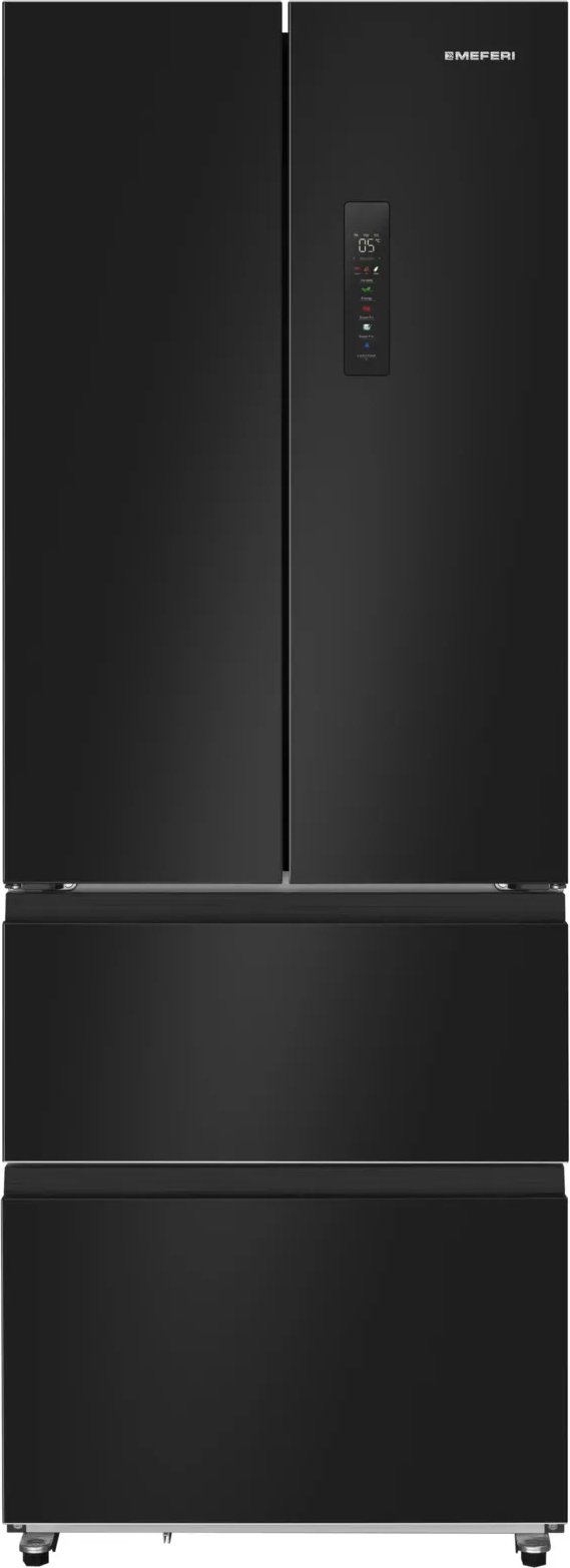 Холодильник MEFERI MFR70BK TOTAL NO FROST FRENCH DOOR ULTRA черный купить,NaN