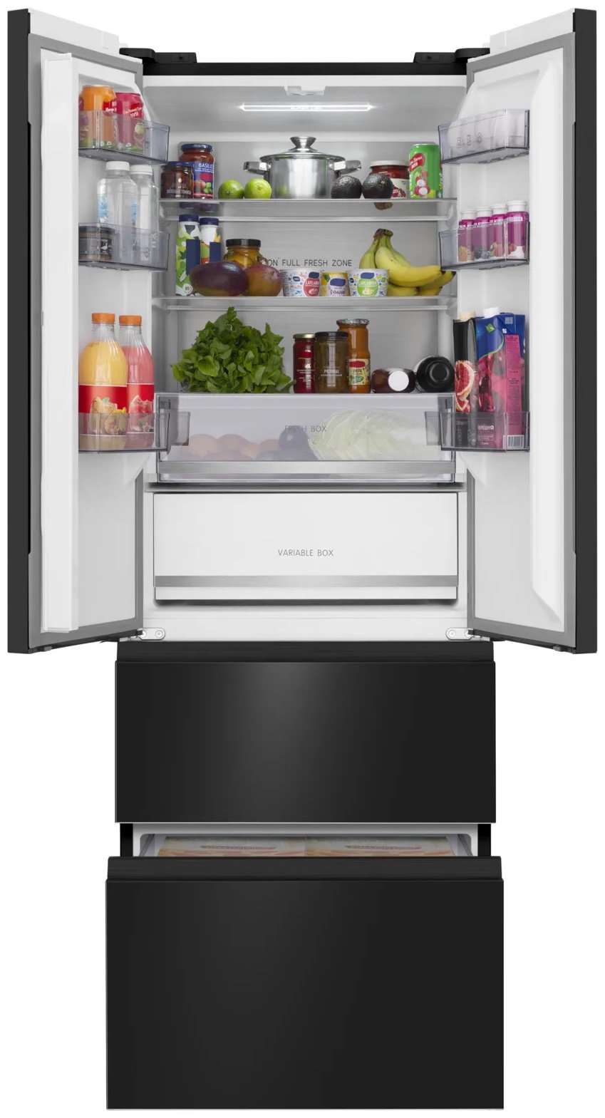 Холодильник MEFERI MFR70BK TOTAL NO FROST FRENCH DOOR ULTRA черный купить,NaN