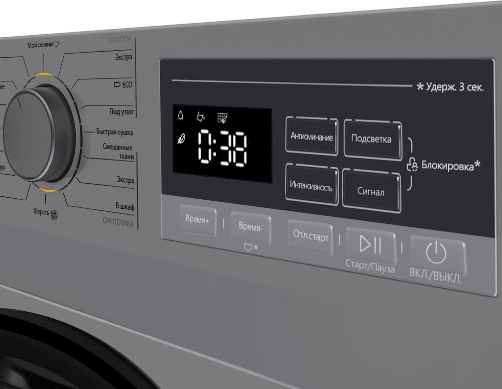 Сушильная машина MAUNFELD MFDM168SL02 серый купить,NaN