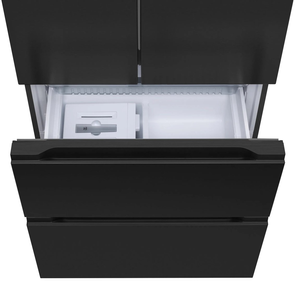 Холодильник MEFERI MFR83BLACK IX TOTAL NO FROST FRENCH DOOR COMFORT черный купить,NaN