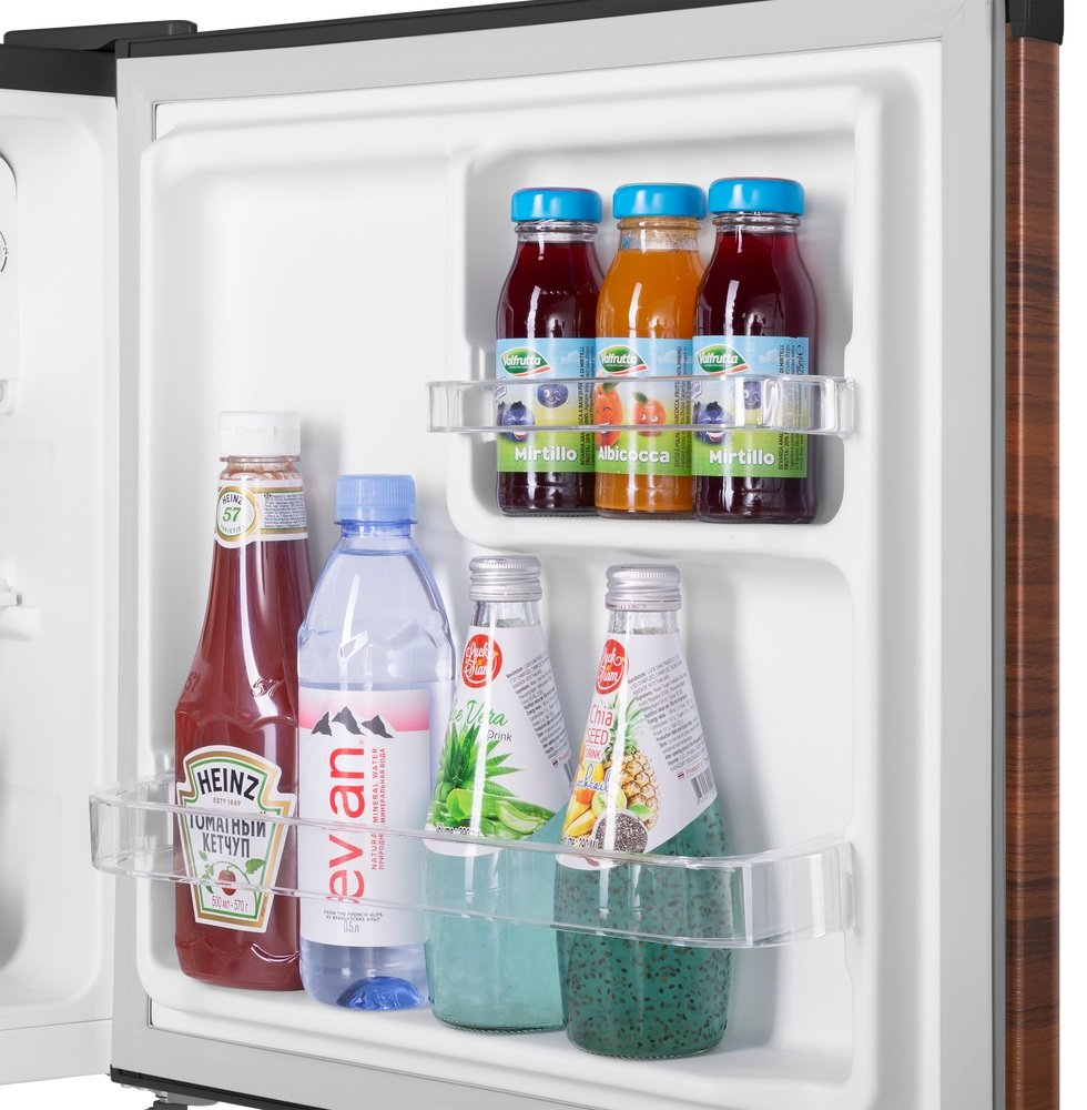 Холодильник MAUNFELD MFF50WD коричневый, черный - ForteMarket Холодильник MAUNFELD MFF50WD коричневый, черный купить,107016