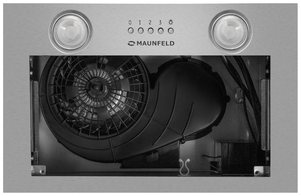 Вытяжка MAUNFELD Bay 45 Push серебристый купить,NaN