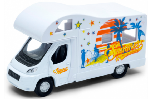 Грузовик Welly 1:60 Camper Van белый купить,NaN