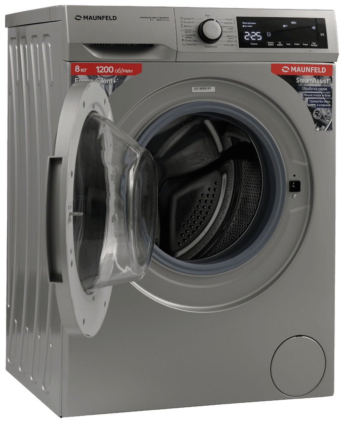 Стиральная машина MAUNFELD MFWM128SL400 ST серый купить,NaN