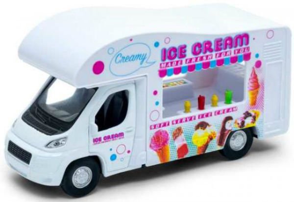 Грузовик Welly 1:60 Ice cream Van белый купить,NaN