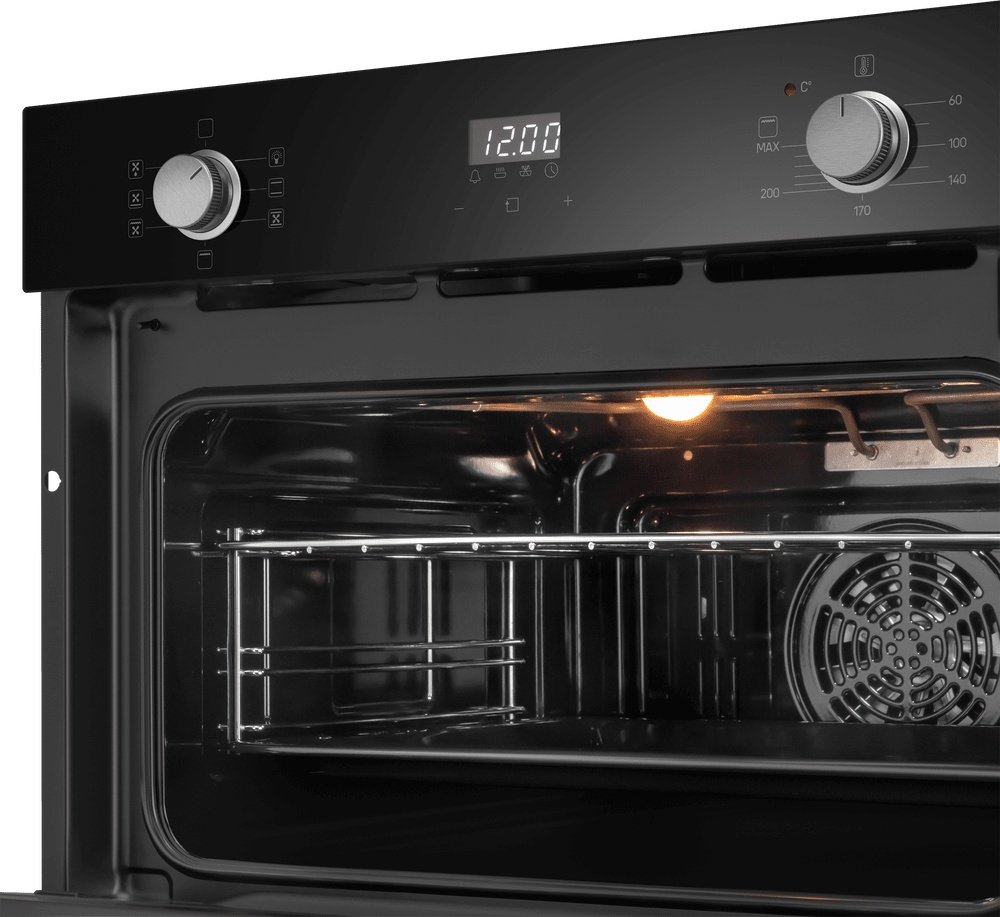 Духовой шкаф MAUNFELD AMCO537GB черный купить,NaN