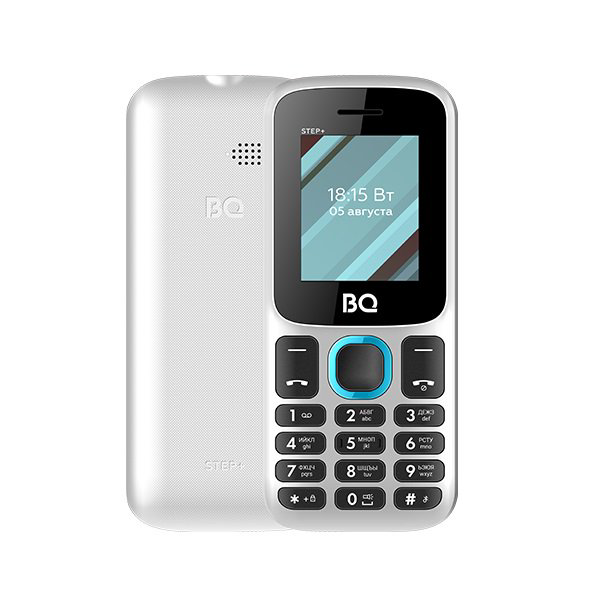 Мобильный телефон BQ-1848 Step+ White-Blue купить,NaN