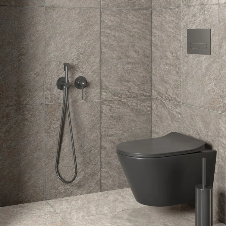 Гигиенический душ Timo Saona 2339/18SM черное золото купить,NaN