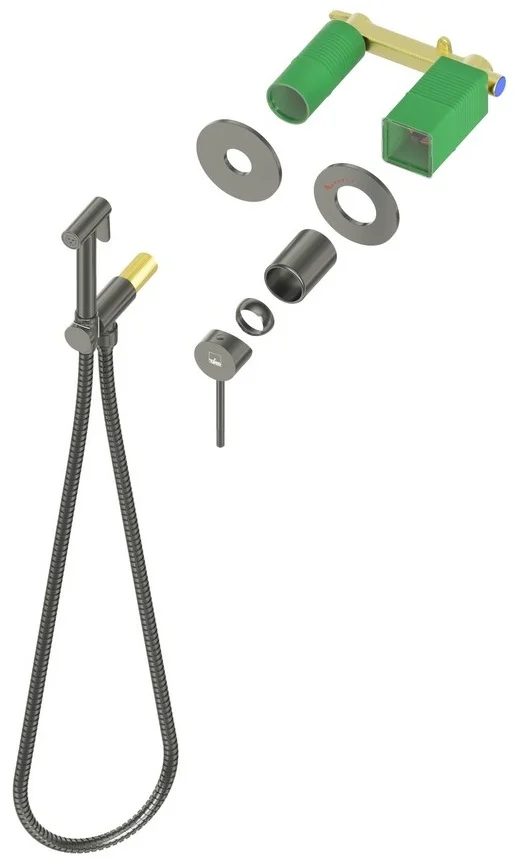 Гигиенический душ Timo Saona 2339/18SM черное золото купить,NaN