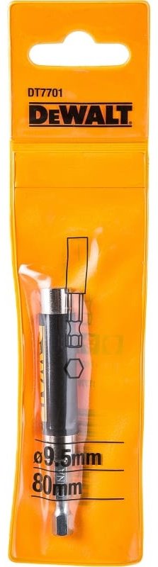 Удлинитель прямой 1/4 DeWALT DT7701, 1 шт купить,NaN