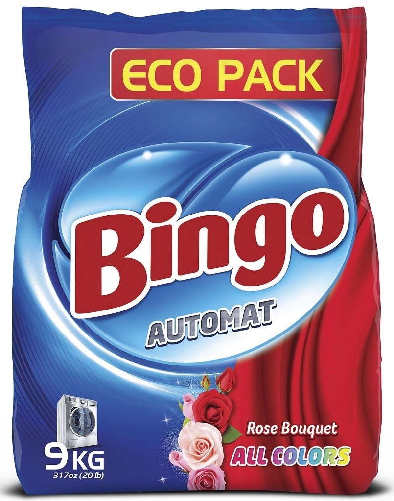 Стиральный порошок Bingo All Colors Rose Bouquet 9 кг