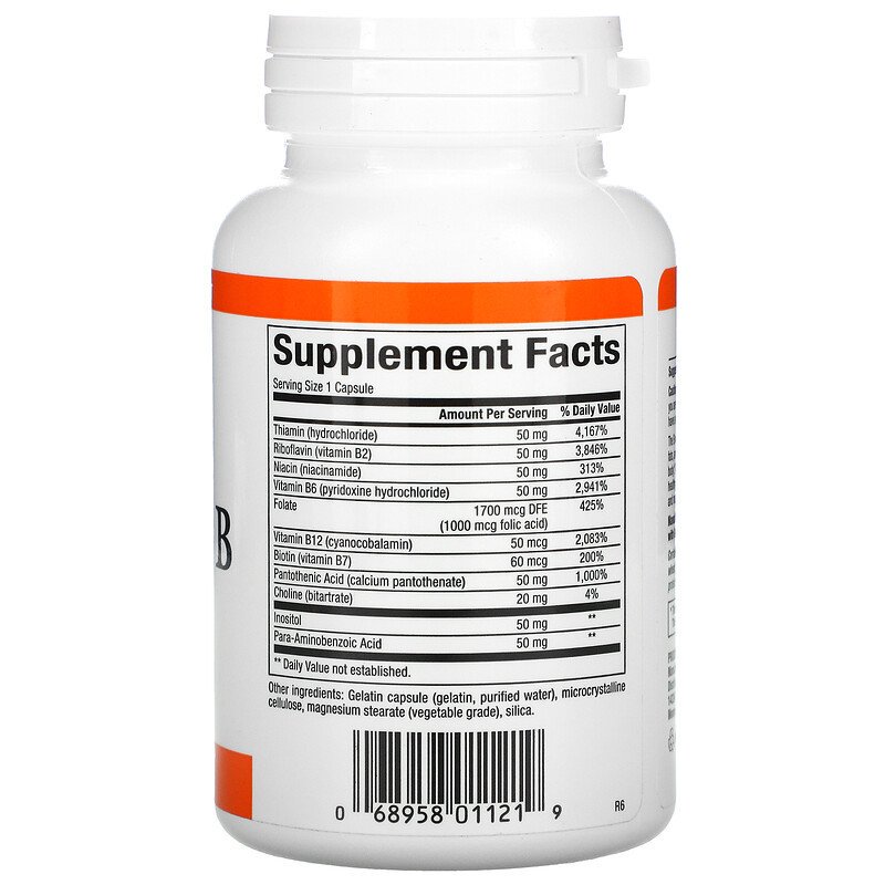 Natural Factors Комплекс витаминов группы B 90шт капсулы - ForteMarket Natural Factors Комплекс витаминов группы B 90шт капсулы купить,0