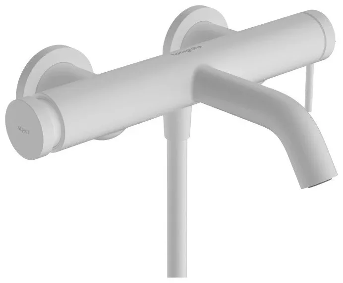 Смеситель для ванны Hansgrohe Tecturis S 73422700 белый купить,364600
