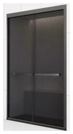 Ограждение душевое Stella 7333А 190х200см графит купить,NaN