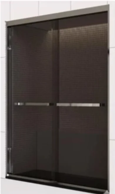 Ограждение душевое Stella 7333А 180х200см хром купить,NaN
