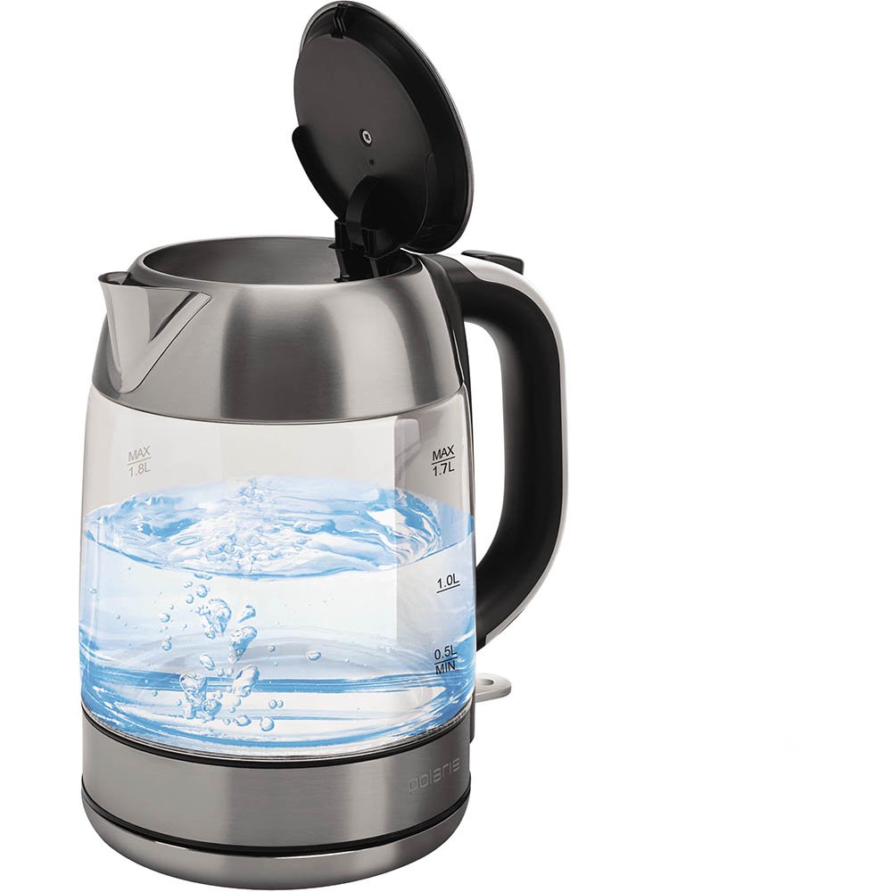 Электрочайник POLARIS PWK 1791 CGL серебристый - ForteMarket Электрочайник POLARIS PWK 1791 CGL серебристый купить,0