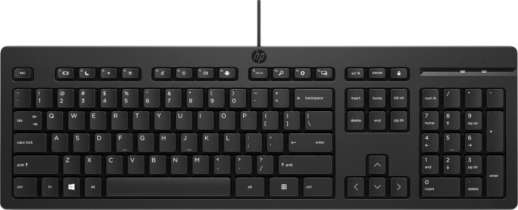 Клавиатура HP 125 266C9A6 черная