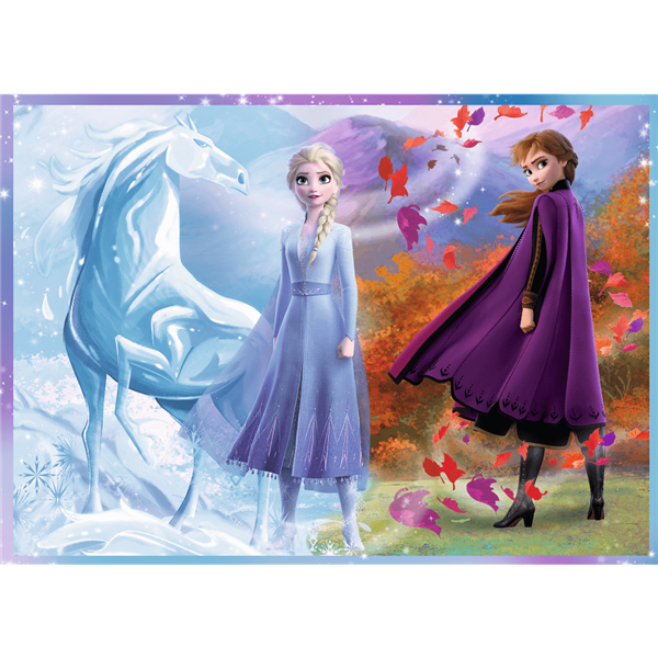 Пазл Trefl Frozen 4-в-1  Путешествие в неизвестность купить,NaN