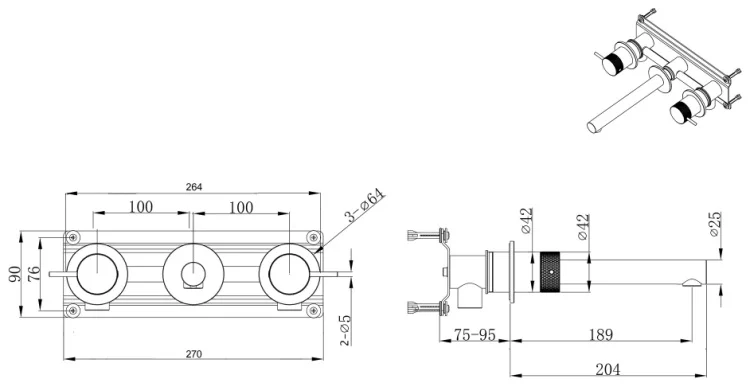 Смеситель Abber Emotion 316 AF88121BRG-M брашированное розовое золото купить,NaN