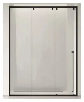 Ограждение душевое Stella Е14-2 180х200см графит купить,NaN