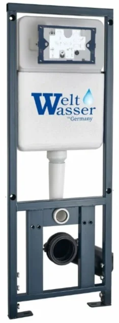 Инсталляция комплект WeltWasser MG41071 MARBERG 410 + GELBACH 043 MT-GR + MAR 410 SE MT-BL черный