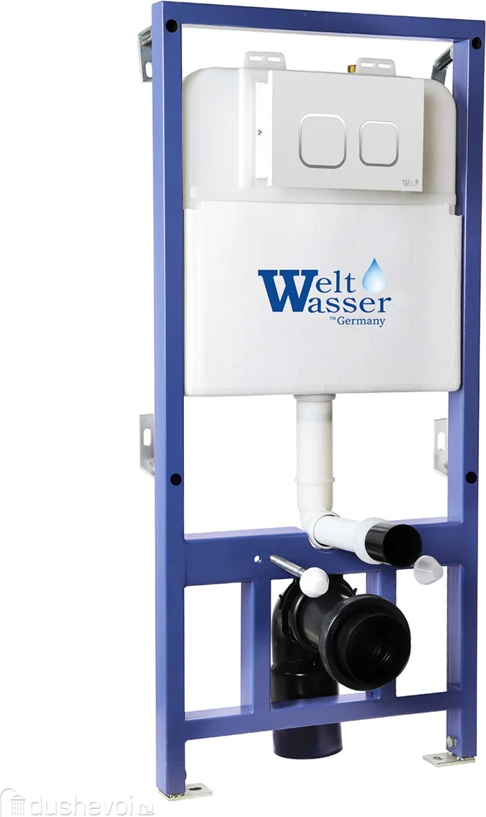 Инсталляция для унитаза WeltWasser WW BAMBERG 525 WT белый купить,107500