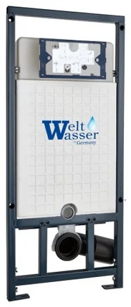 Инсталляция комплект WeltWasser MS50764 MARBERG 507 + SALZBACH 043 GL-BL + MAR 507 SE CR черный