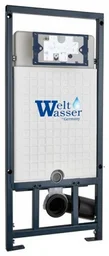 Инсталляция комплект WeltWasser MS50764 MARBERG 507 + SALZBACH 043 GL-BL + MAR 507 SE CR черный