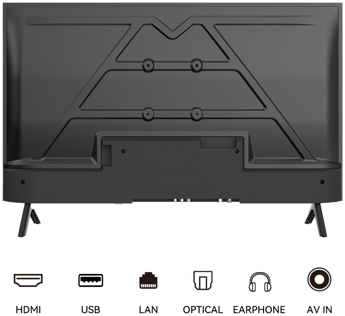 Телевизор 32" (81 см) Yasin 32E9000 LED HD Black купить,NaN