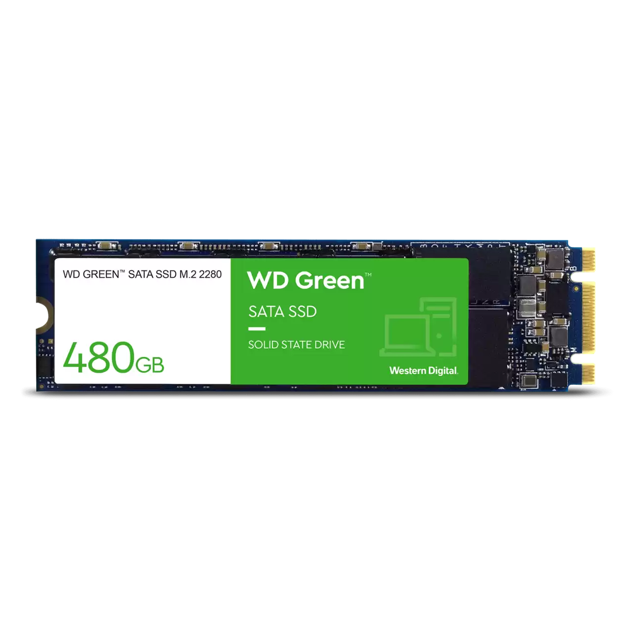 SSD накопитель Western Digital Green WDS480G3G0B 480Gb