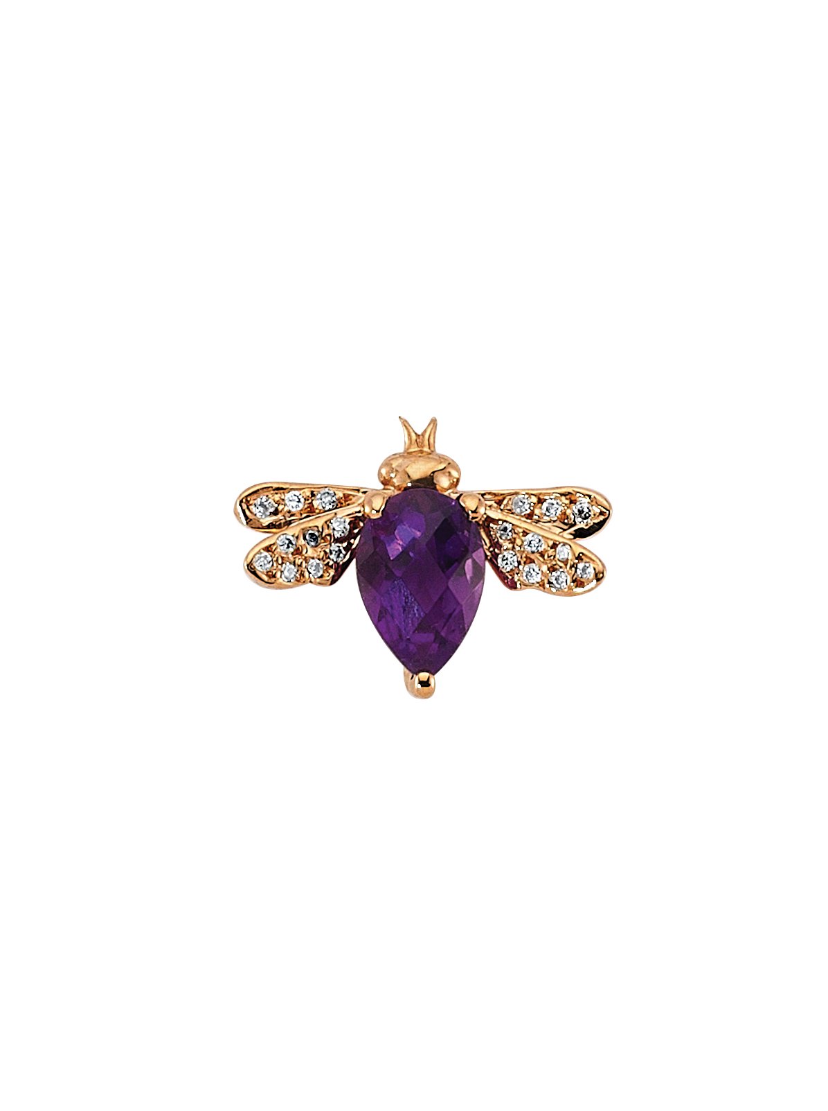 Моносерьга BG 564 0,82гр 0,04ct 0,38ct. купить,NaN