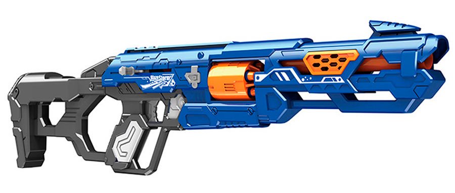 Бластер Zecong Long Gun ZC7105 синий купить,NaN