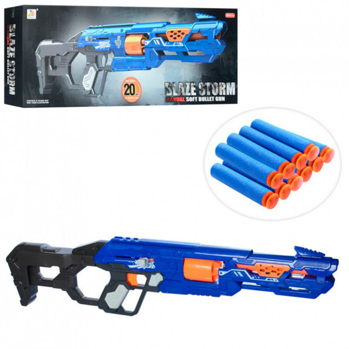 Бластер Zecong Long Gun ZC7105 синий купить,NaN