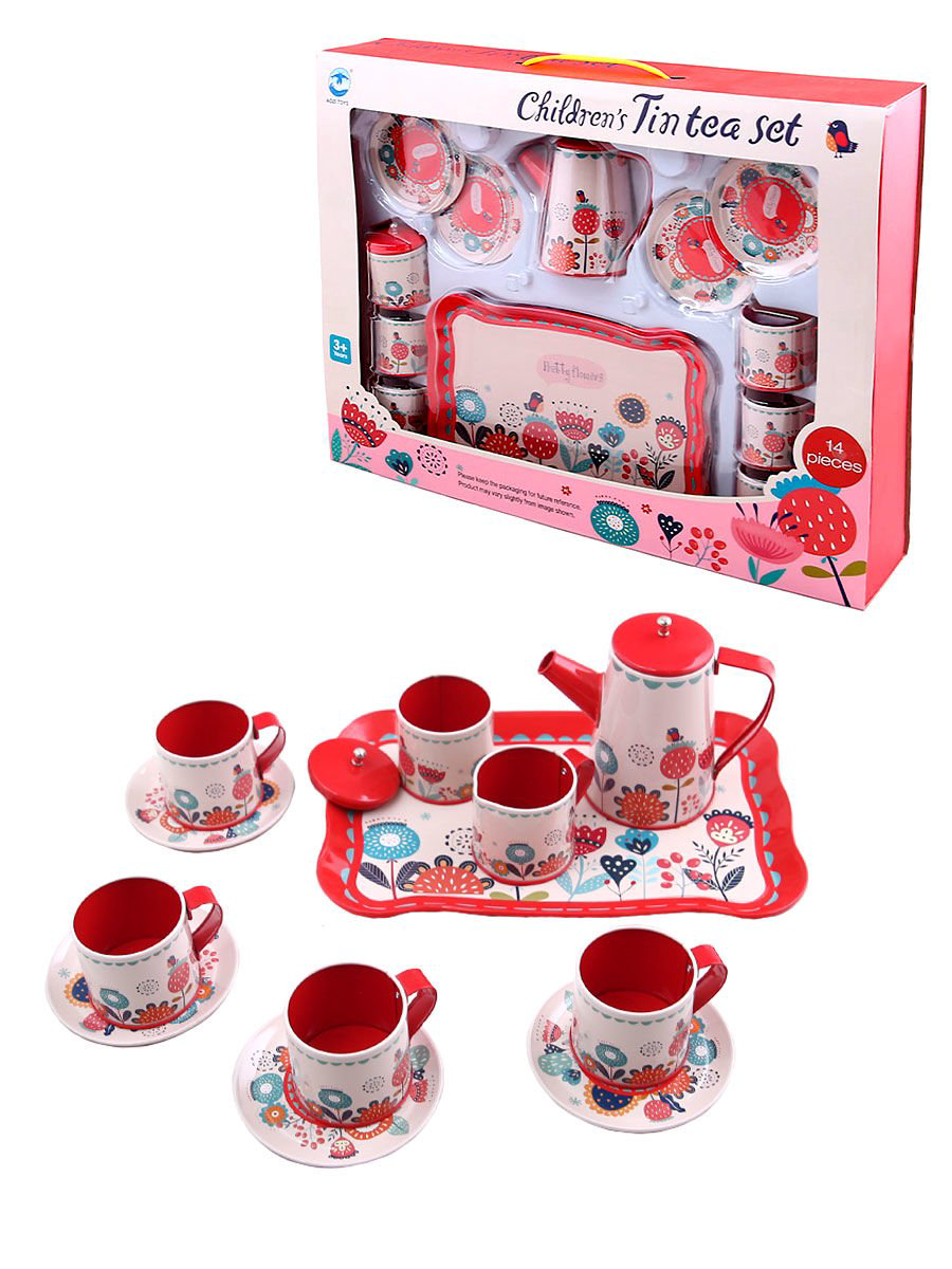 Игровой набор YTY Toys Посуда Чаепитие 14шт купить,NaN