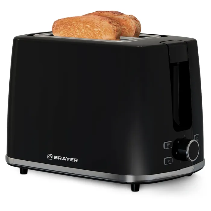 Тостер Brayer BR2108 черный купить,NaN