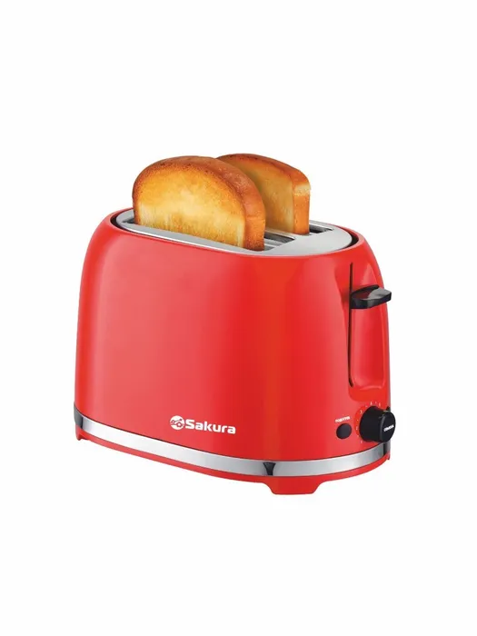 Тостер Sakura SA-7610R красный купить,NaN
