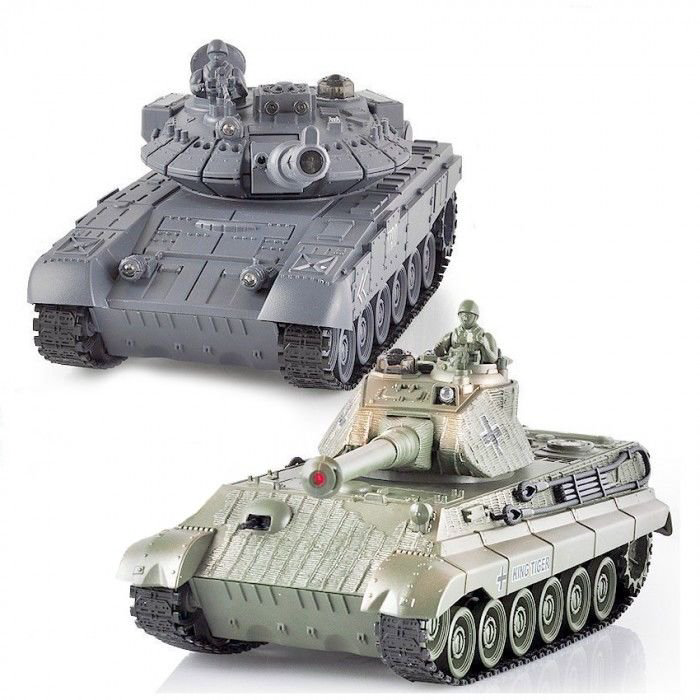 Танк Zegan 1:28 Танковый бой 99820 2шт купить,NaN