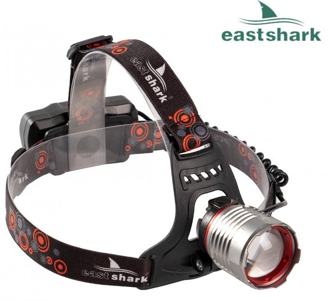 Фонарь East Shark 7478017 черный купить,NaN