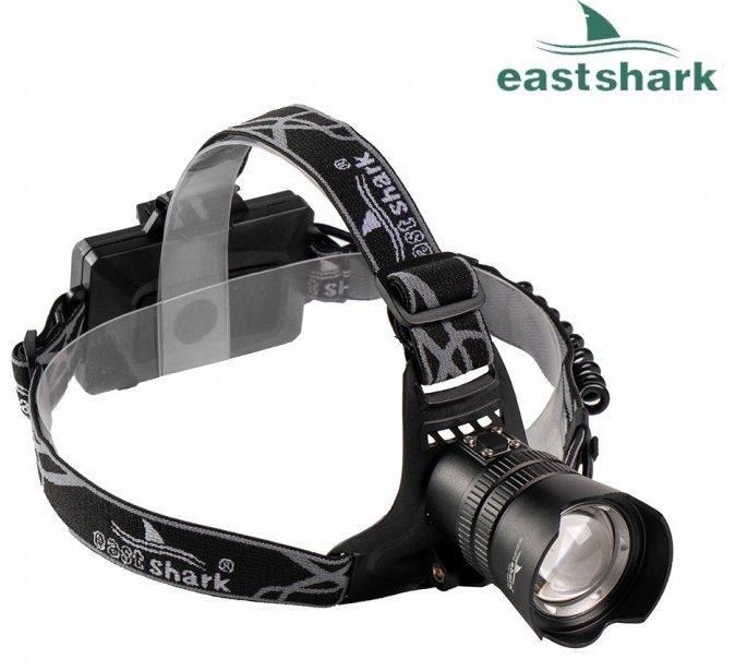 Фонарь East Shark 7478072 черный
