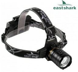 Фонарь East Shark 7478075 черный