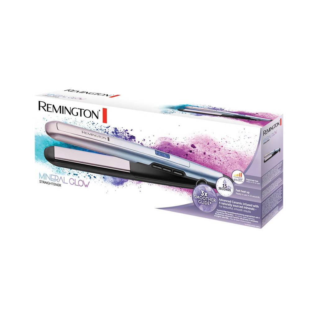 Выпрямитель Remington Mineral Glow S5408 сиренево-синий купить,NaN