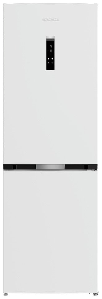 Холодильник Grundig GKPN66830FW белый купить,NaN