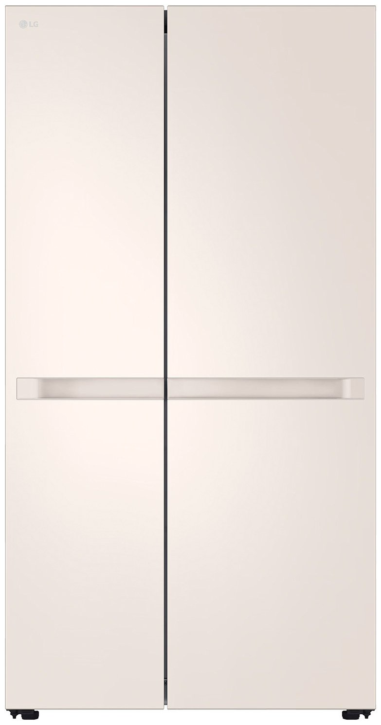 Холодильник LG GC-B257KEHW бежевый