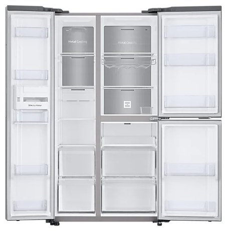 Холодильник Samsung RS63R5571SL серебристый купить,0