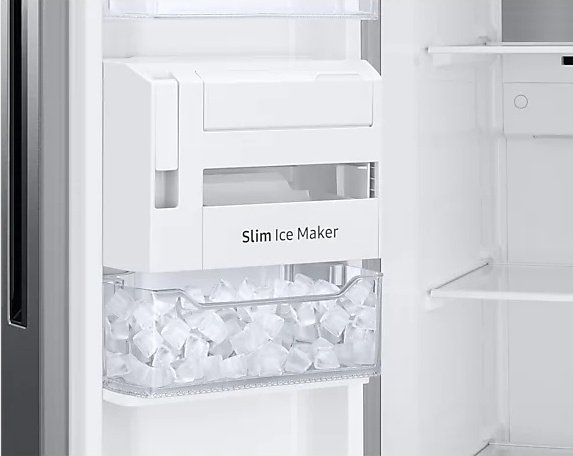 Холодильник Samsung RS63R5571SL серебристый купить,0