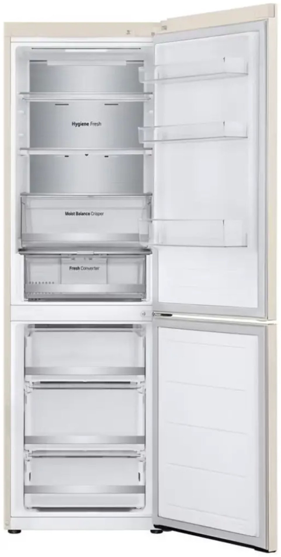 Холодильник LG GC-B459FEPW.ASEQCIS бежевый купить,389990