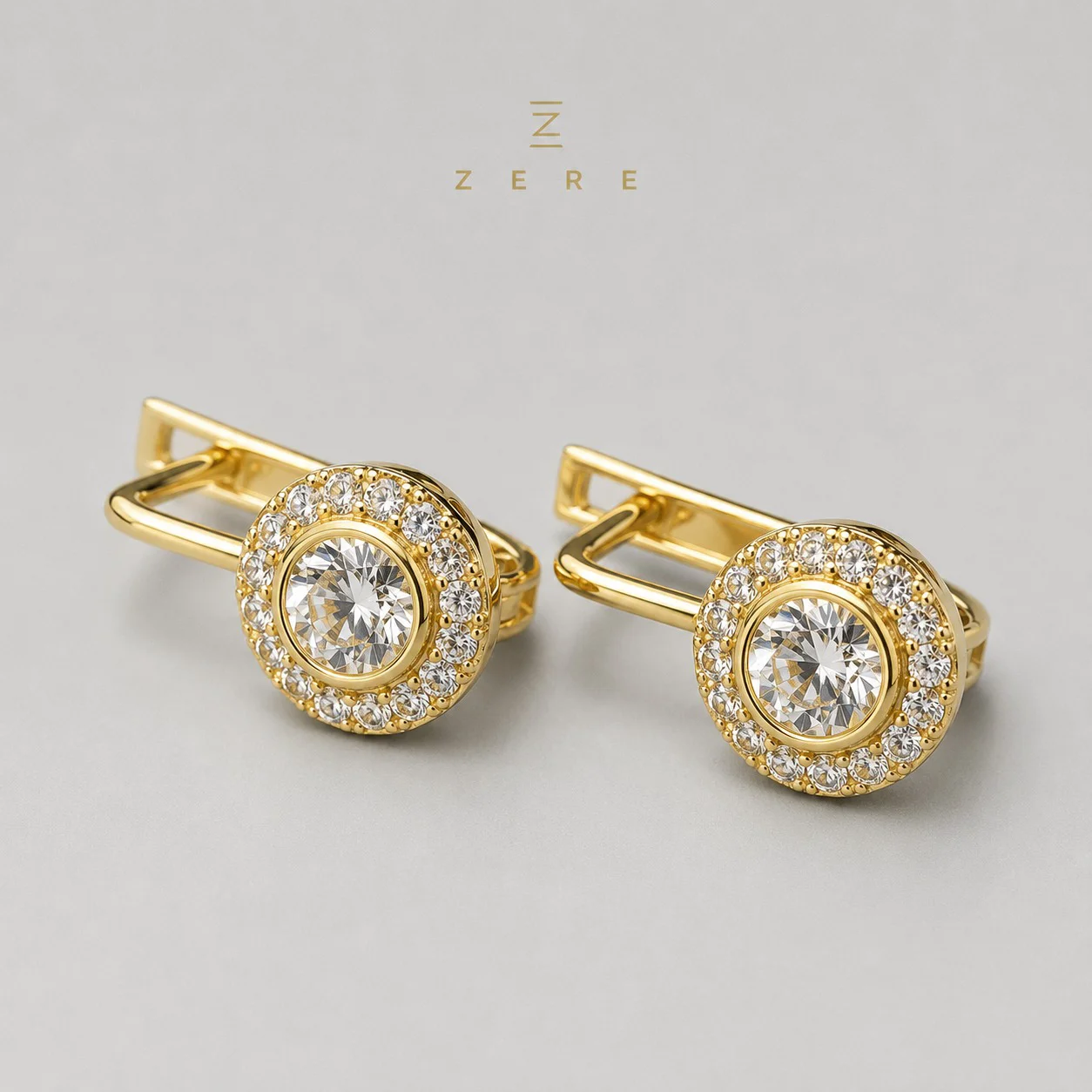 Серьги детские Zere ZR070506 золото 1.76гр купить,145300