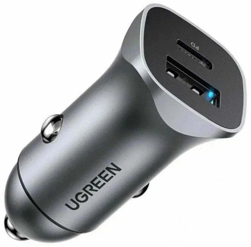 Зарядное устройство Ugreen CD130 30780 серый купить,6990